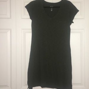 Olive Green T-Shirt Dress